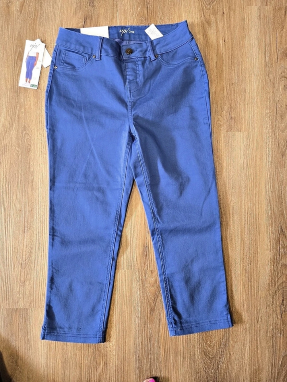 Yup! Crop! Blue Pants NWT